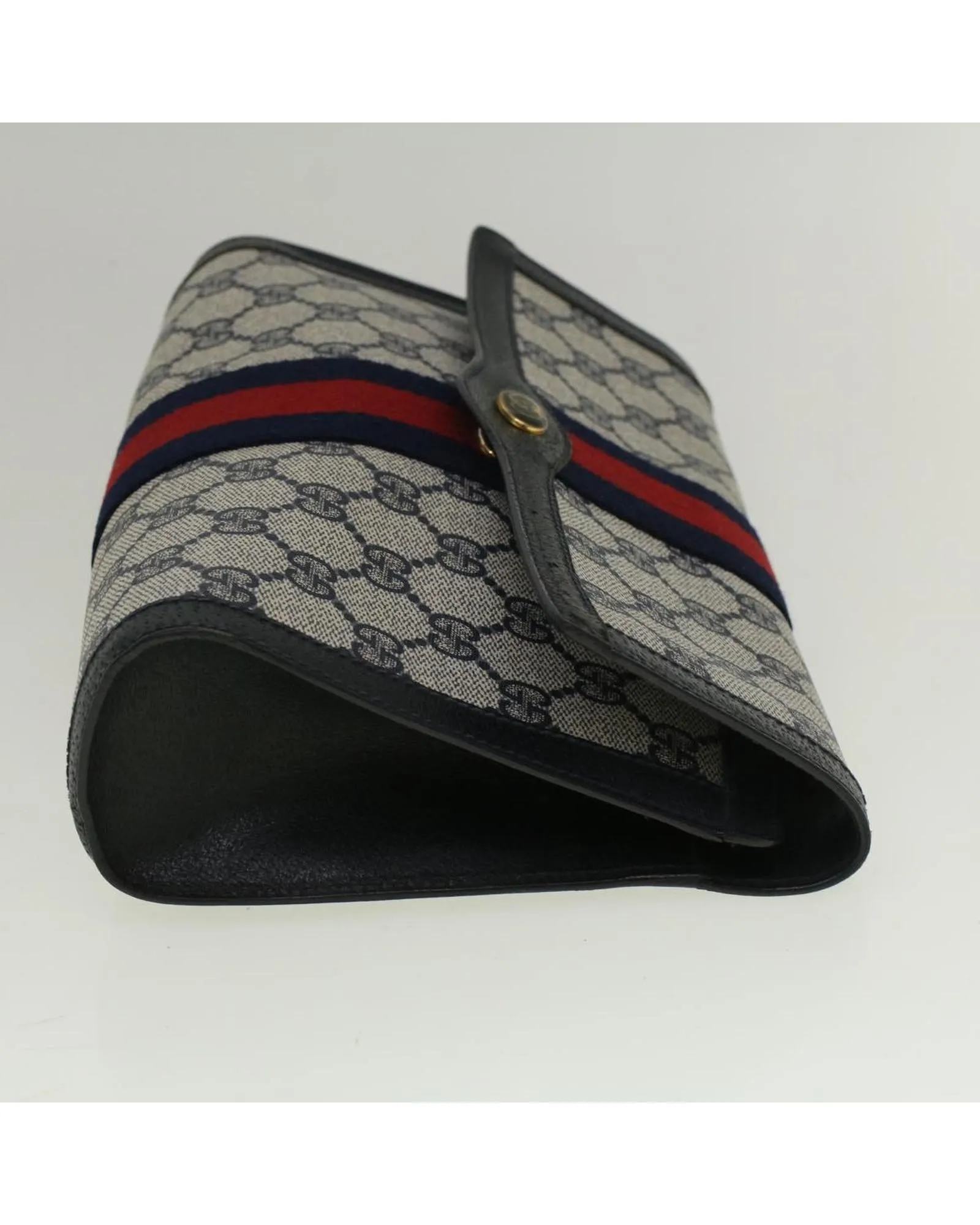 Canvas Clutch Bag with GG Pattern and Multiple Colors