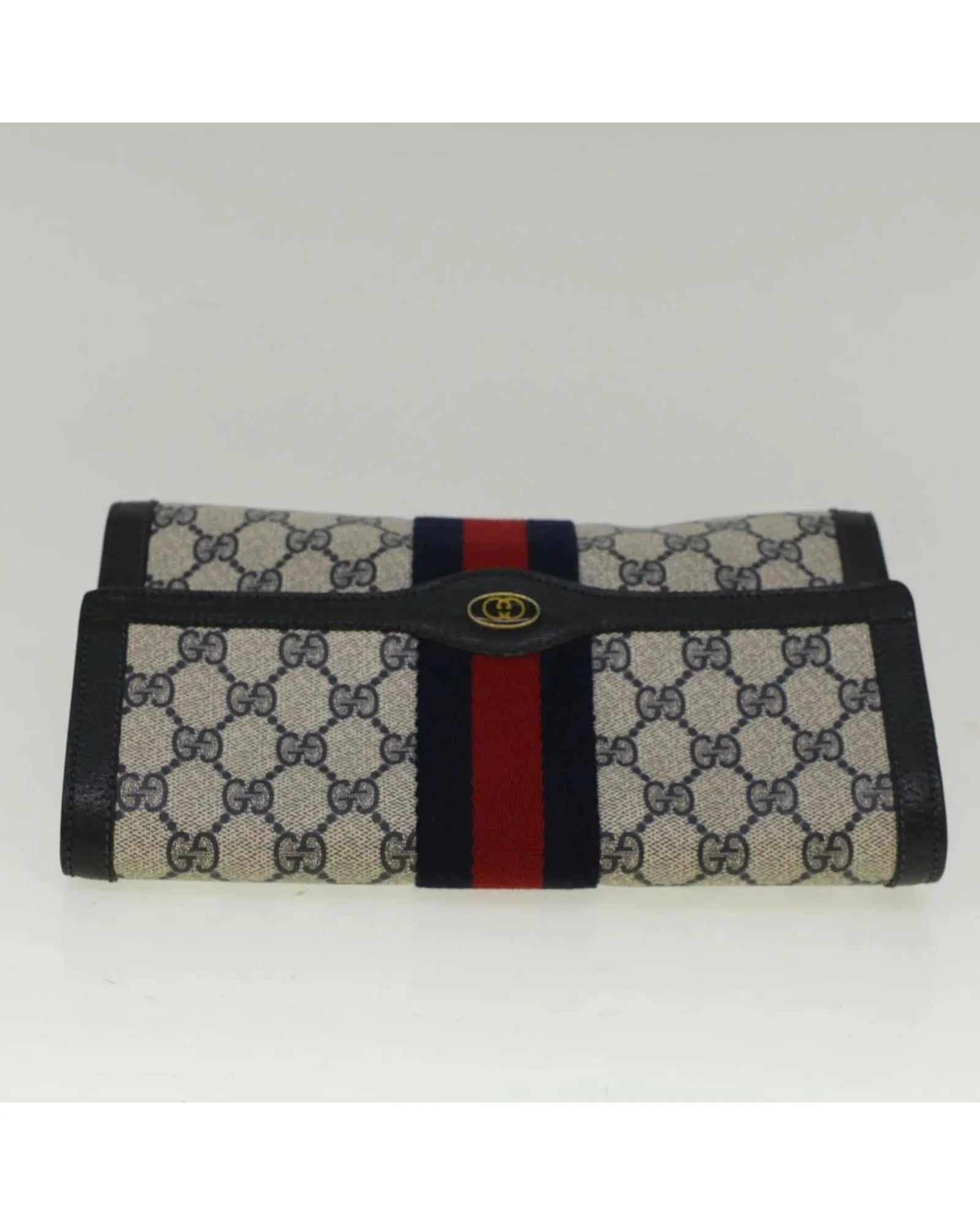 Canvas Clutch Bag with GG Pattern and Multiple Colors