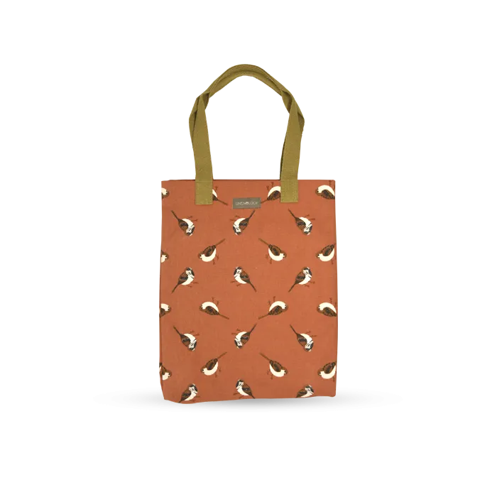 Canvas Tote - Sparrows - Burnt Chilli