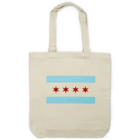 Chicago Flag Tote Bag