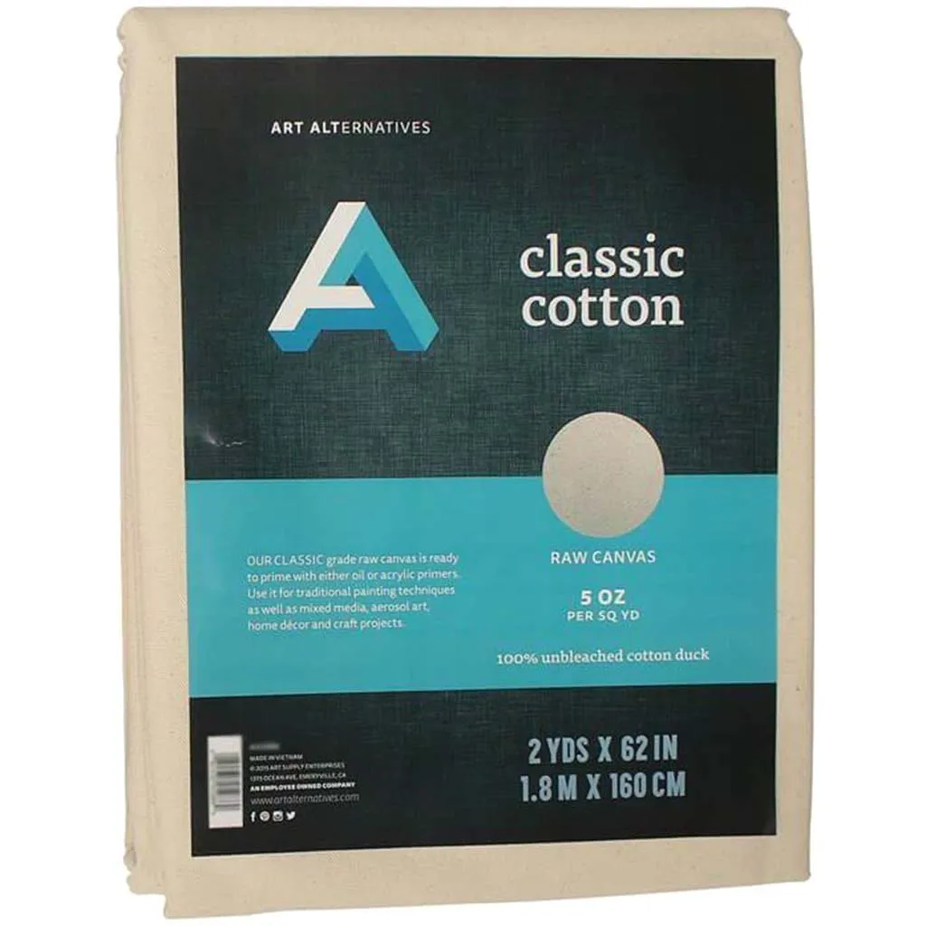 Classic Cotton Canvas Folds Unprimed