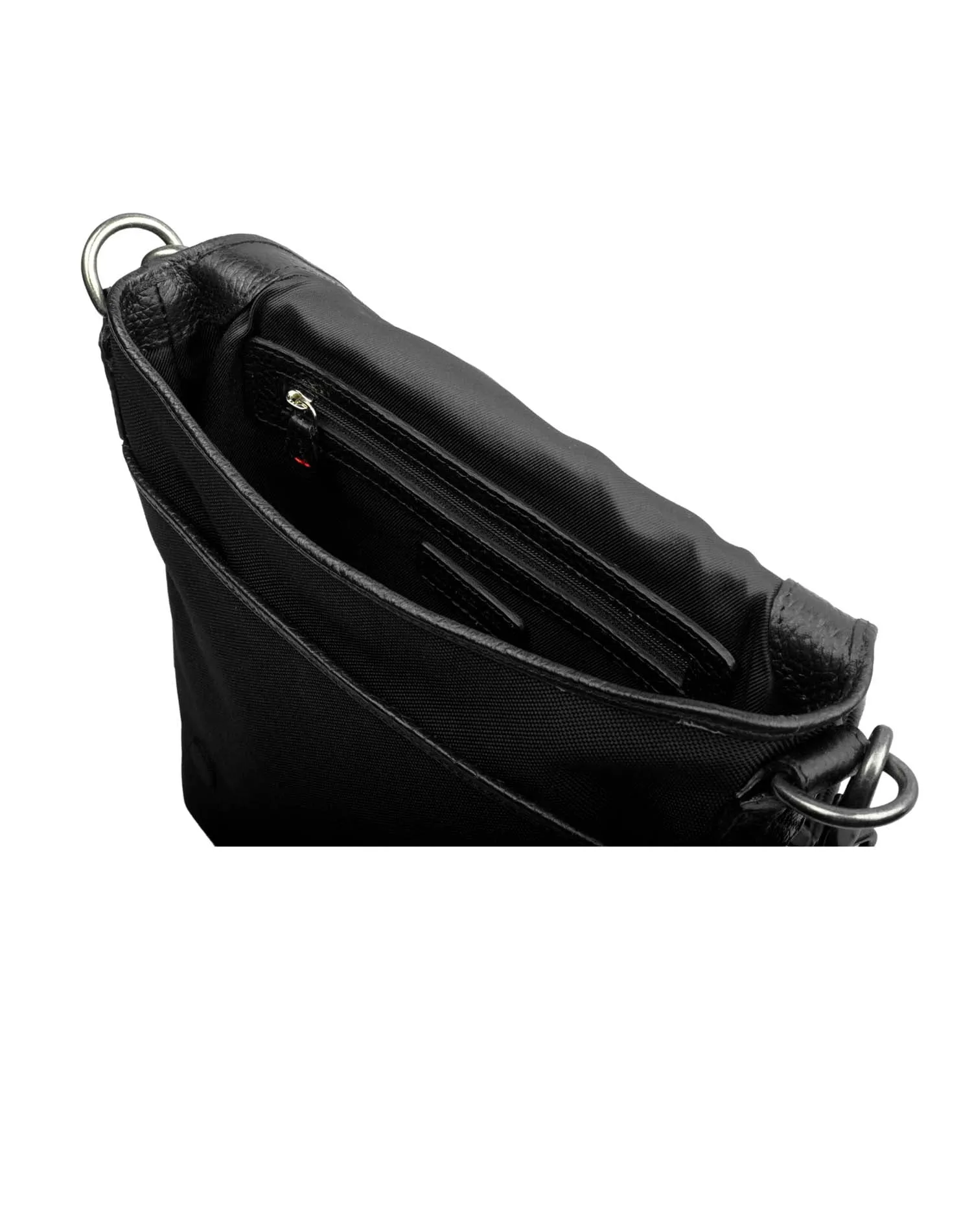 CLASSIC FLIP  Cross Body Leather Binded sling Bag ARSB1001BK