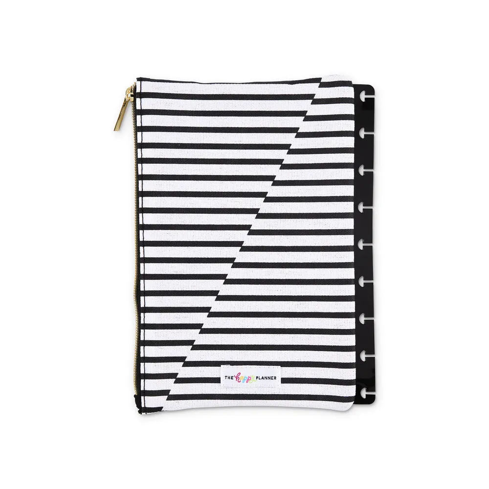 Classic Snap-In Pen Pouch - Abstract Shapes