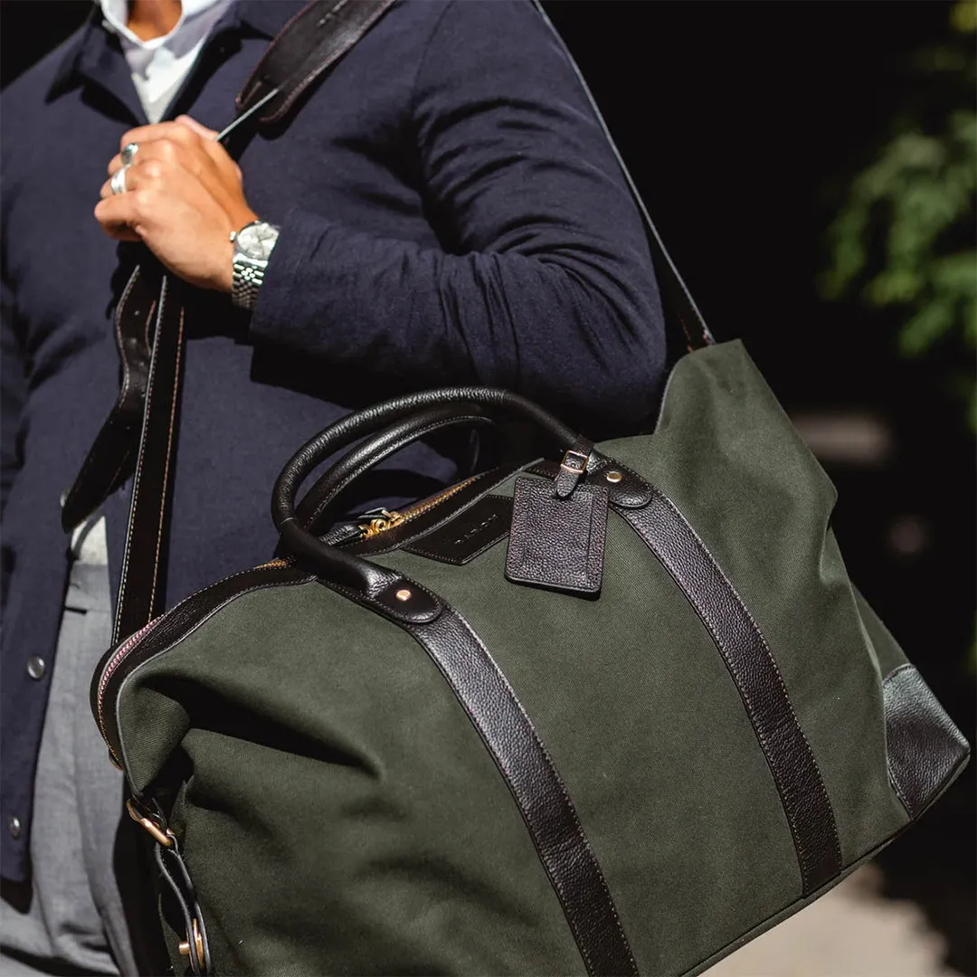 Classic Weekend Bag - Canvas Green by Baron