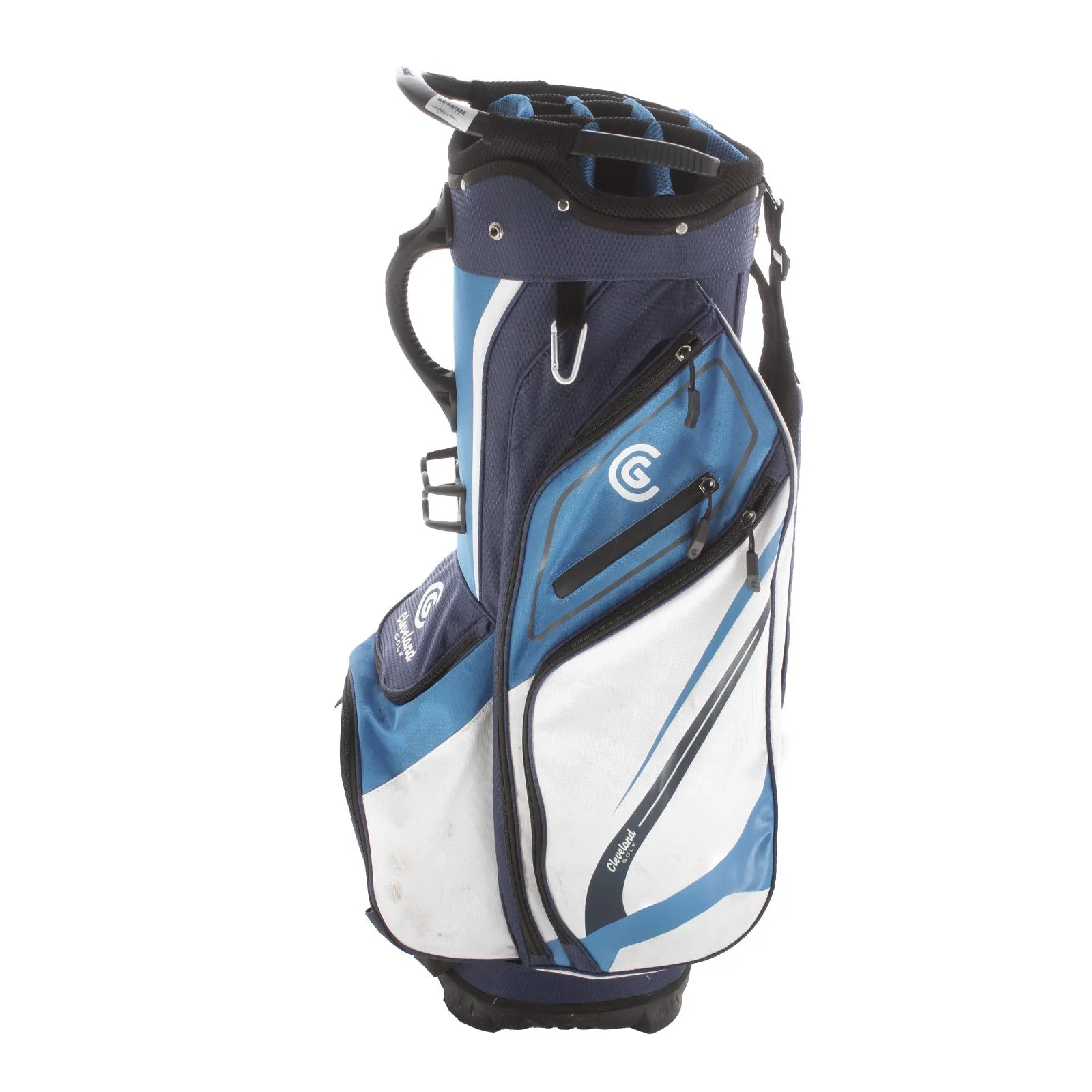 Cleveland Cart Bag - Blue/White/Black