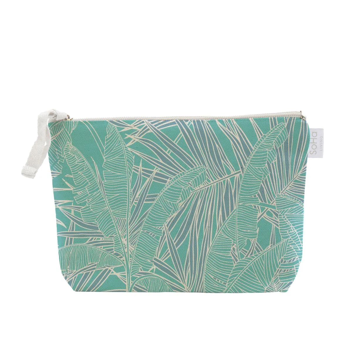 Coastal Palm Cosmetic Bag, Large