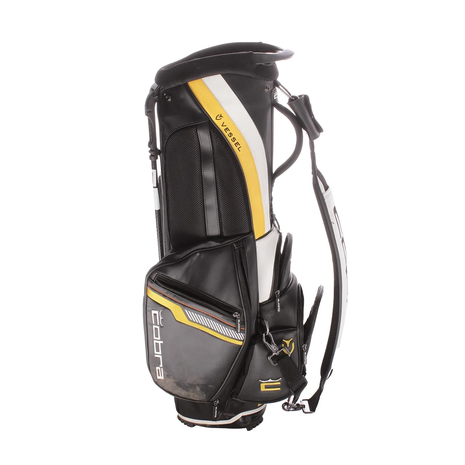 Cobra Vessel Second Hand Stand Bag - Black/White