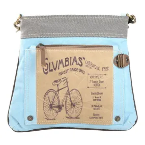 Columbias Light Blue Shoulder Crossbody Bag