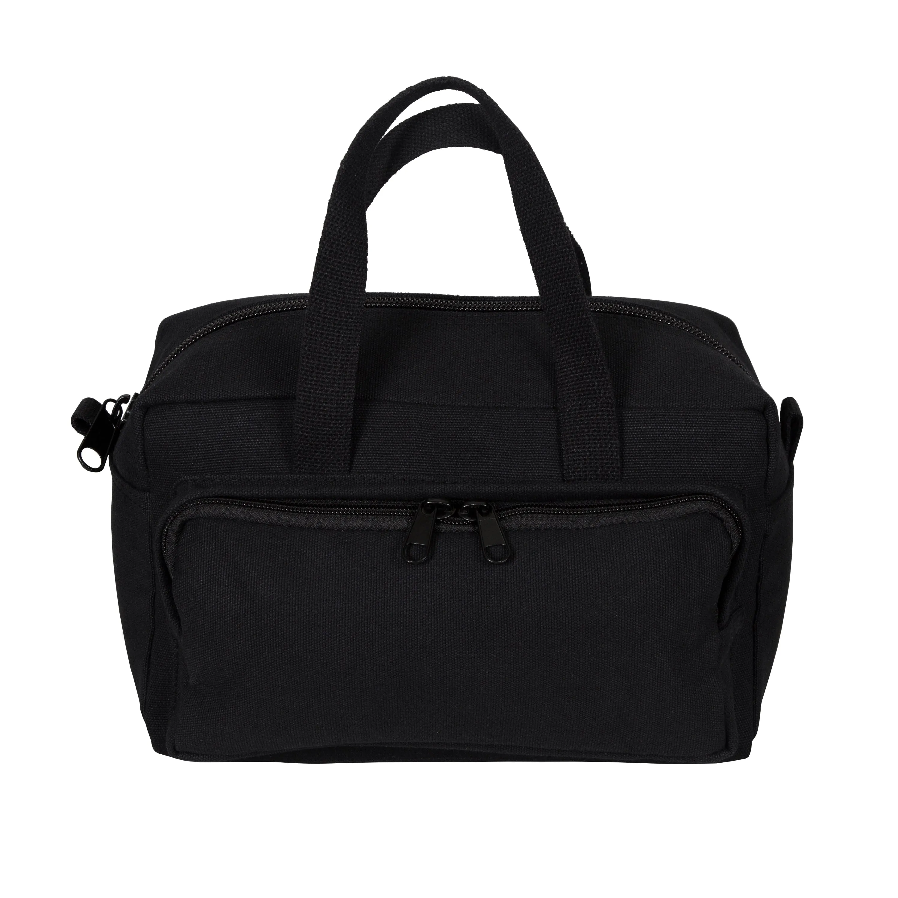 Cotton Canvas Toolbag - Black Color