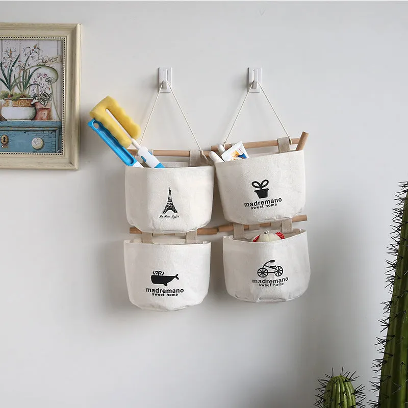 Cotton Linen Storage Bag