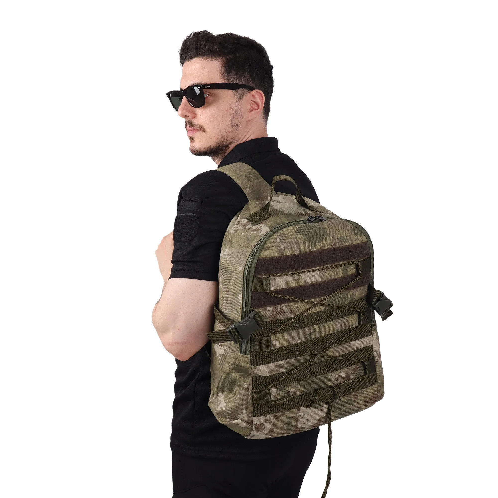 CRW Camouflage Tactical ERA Model Daily Backpack - 25 Litre Bag