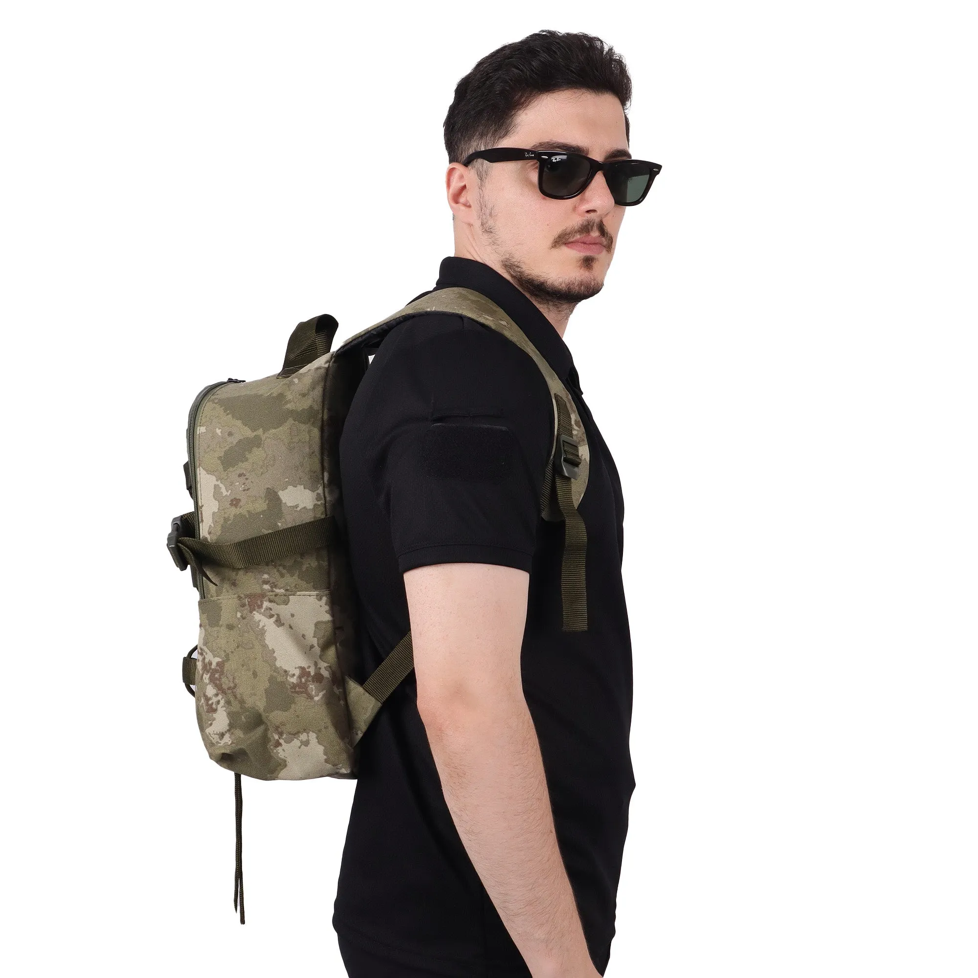 CRW Camouflage Tactical ERA Model Daily Backpack - 25 Litre Bag