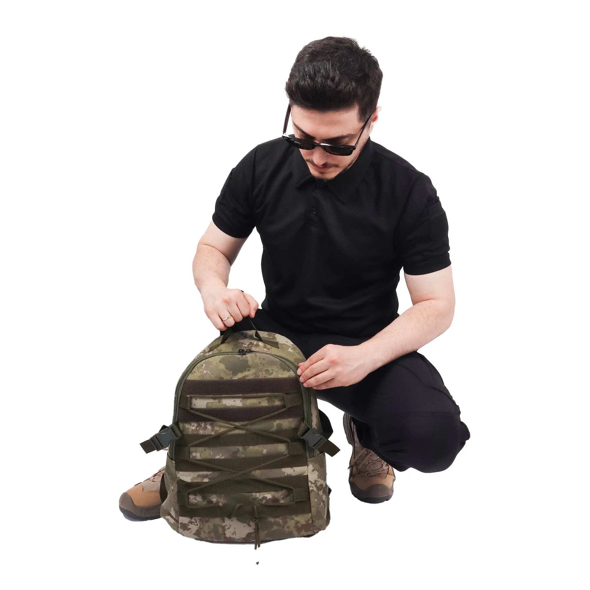 CRW Camouflage Tactical ERA Model Daily Backpack - 25 Litre Bag