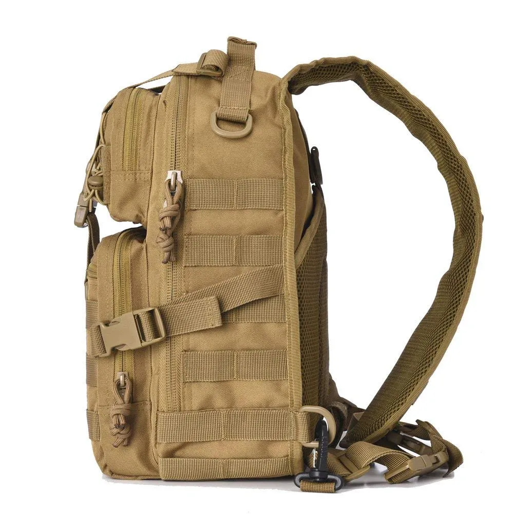 Custom Sample - Tactical Sling Bag Pack Military Rover Shoulder Sling Backpack