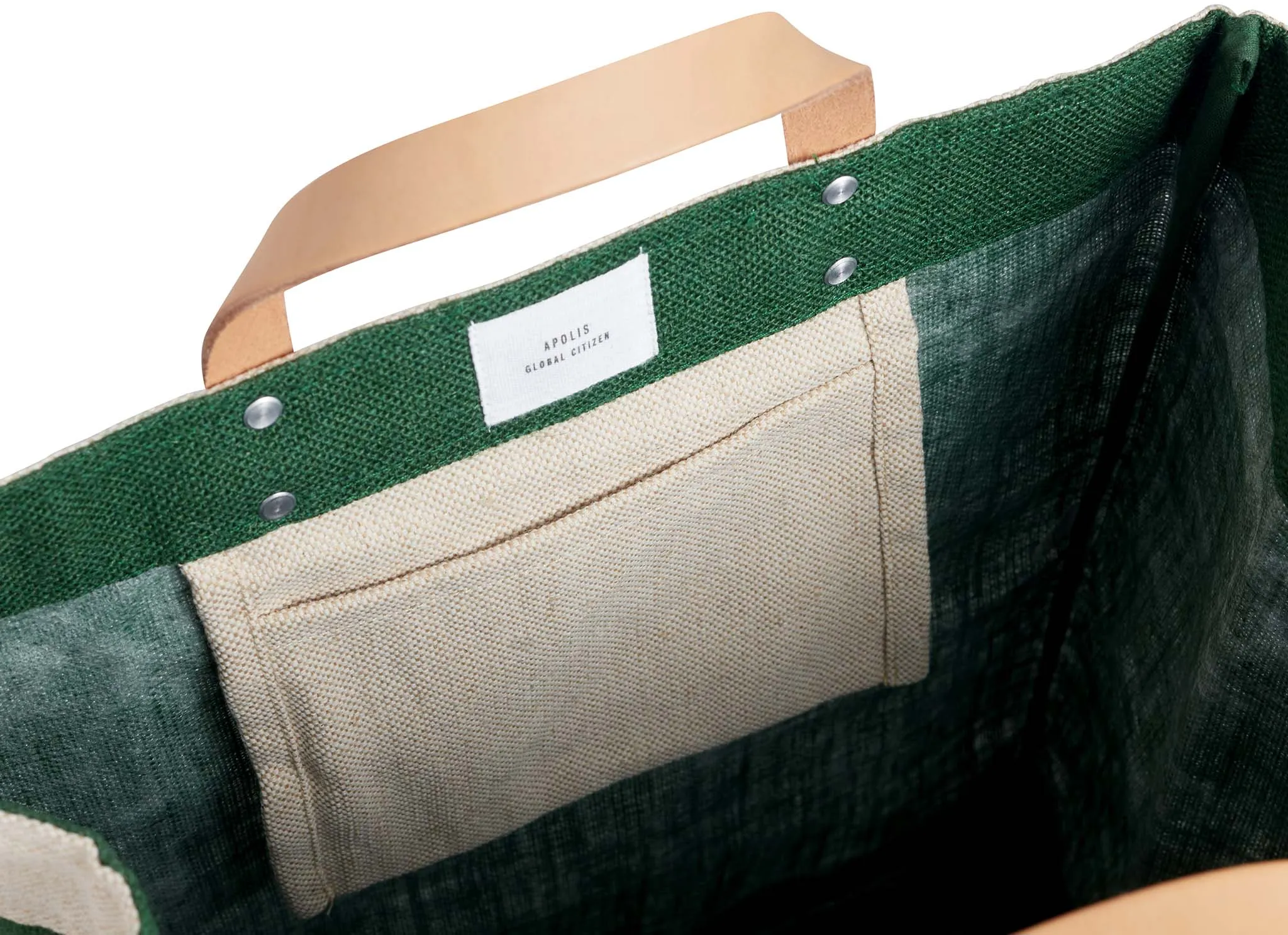 Customized Market Bag in Field Green - Wholesale