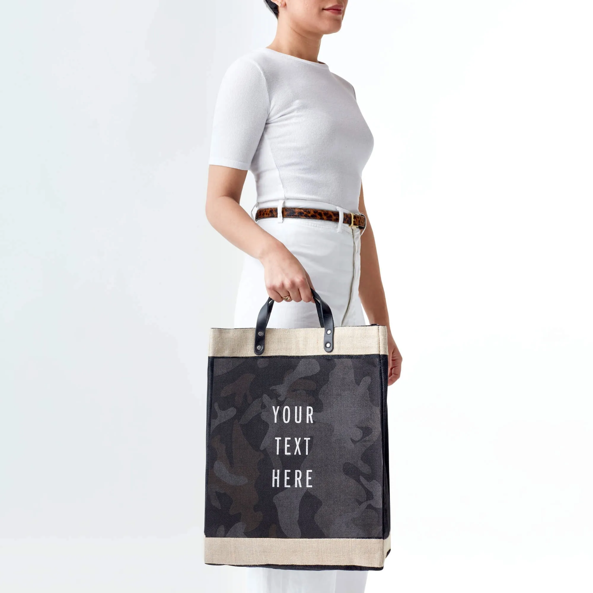 Customized Market Bag in Shadow Safari - Wholesale