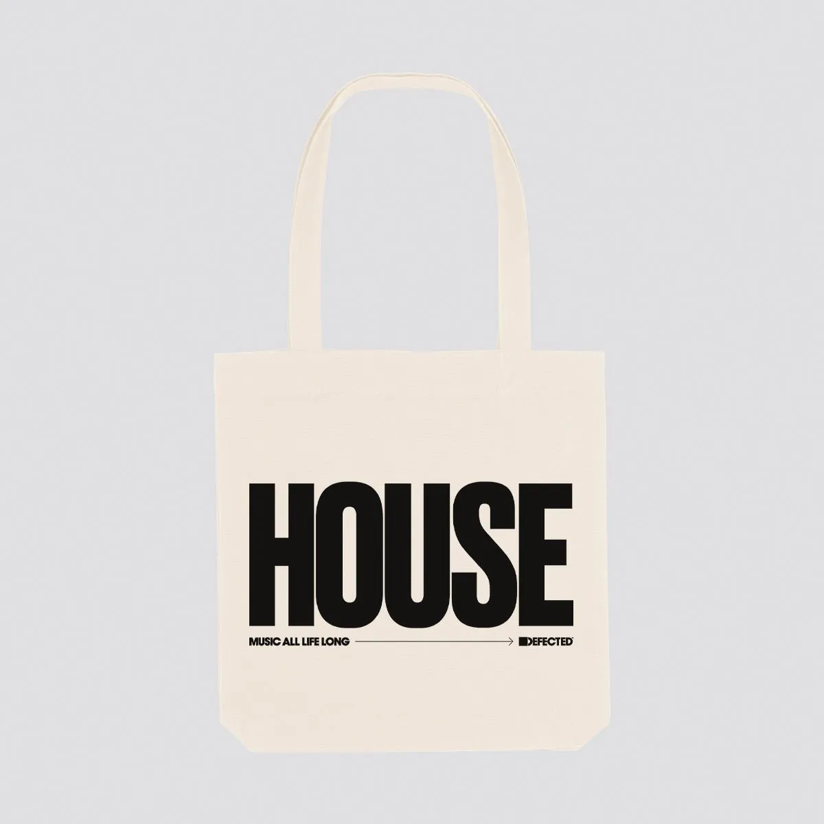 Defected House Statement Canvas Shopper