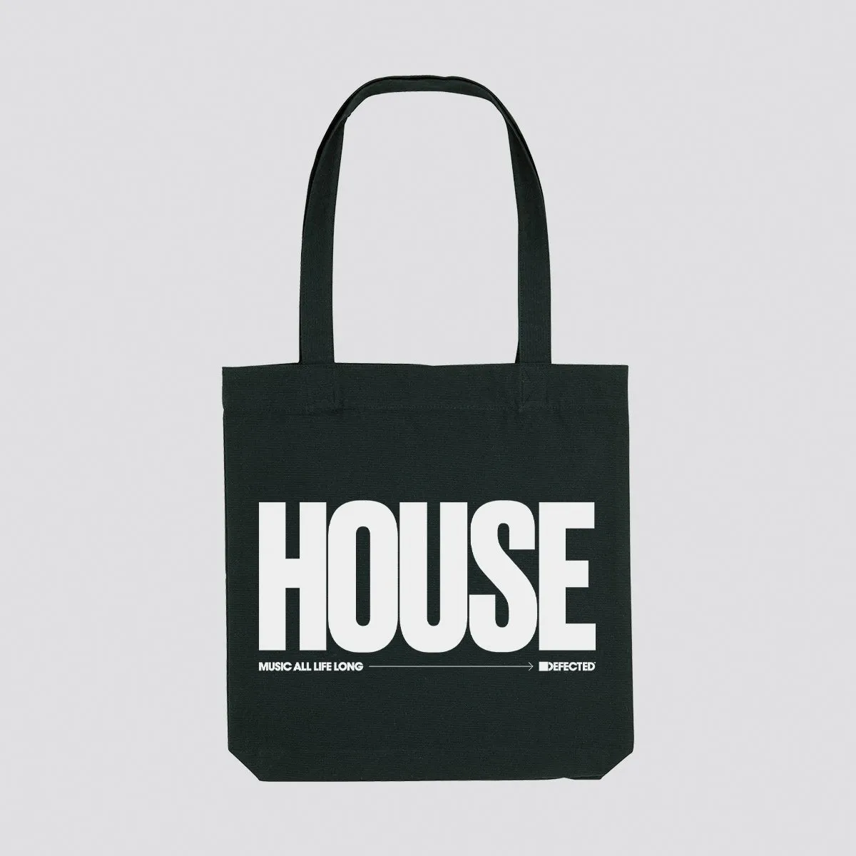 Defected House Statement Canvas Shopper