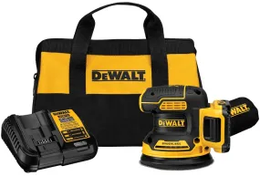 DeWALT XR DCW210D1 Random Orbit Sander, Battery Included, 20 V, 2 Ah :EA: QUANTITY: 1