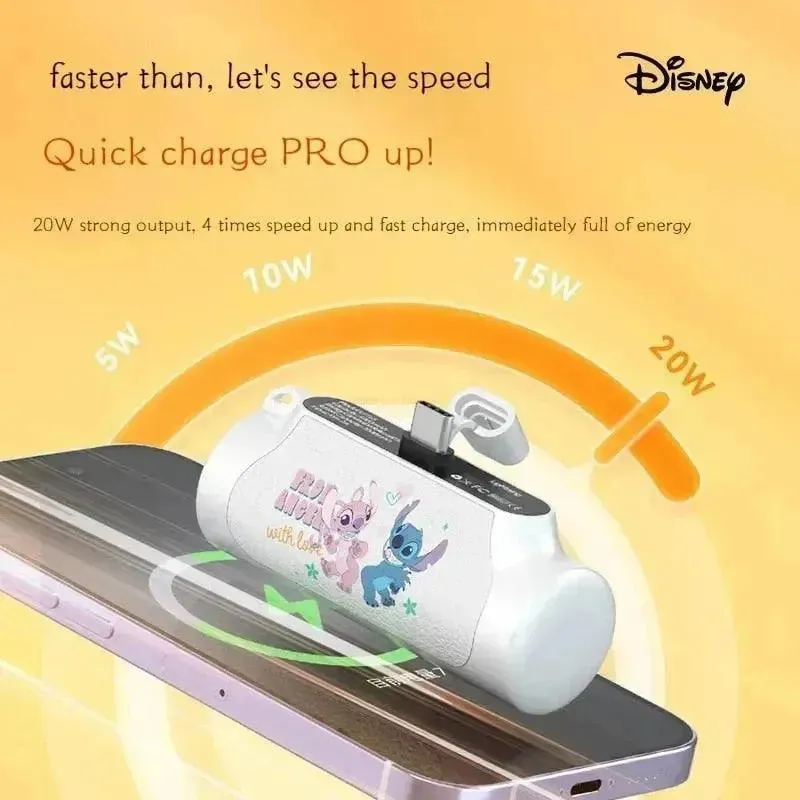 Disney Portable Charging Power Capsule (For iPhone & Android)