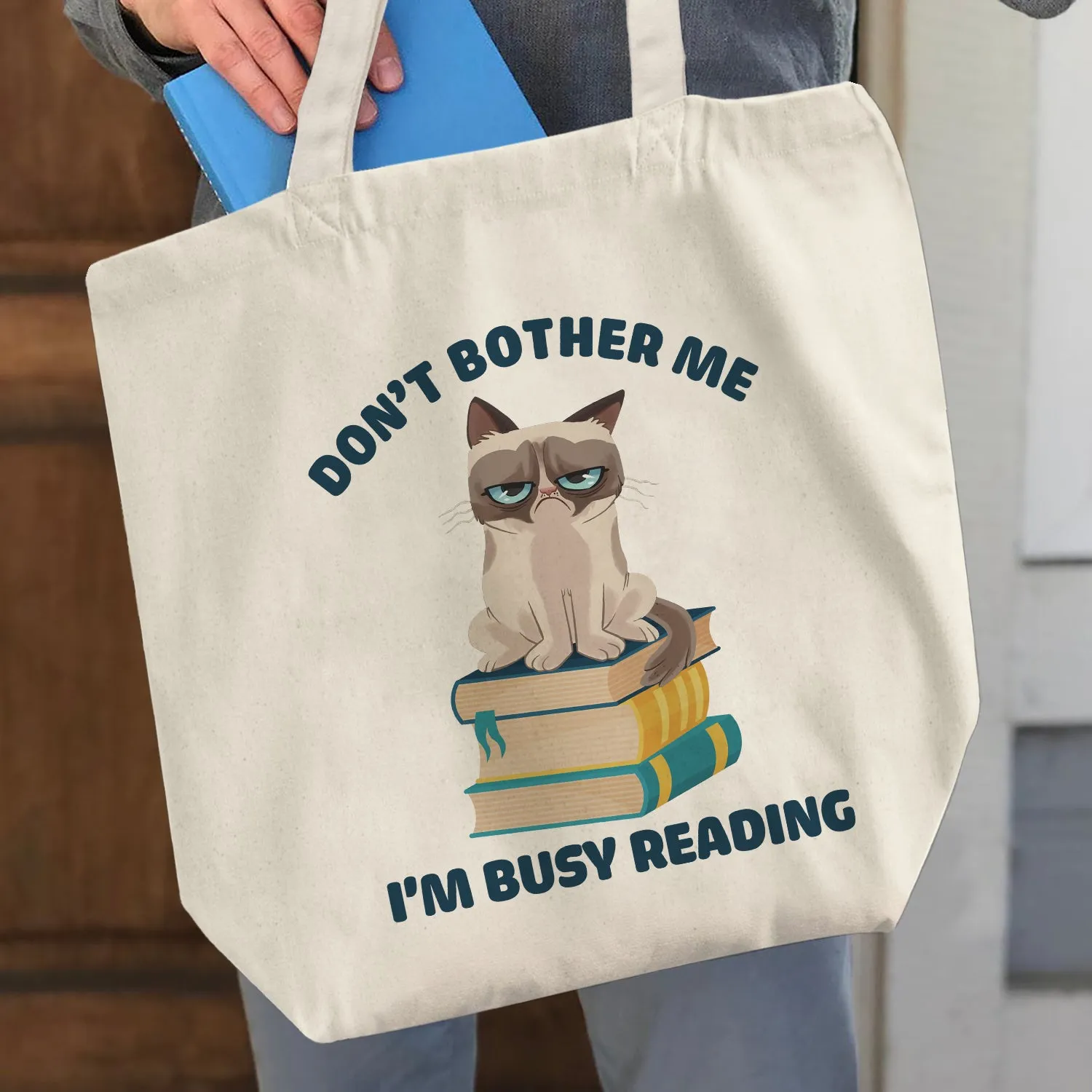 Don't Bother Me I'm Busy Reading Book Lovers Gift TBW41