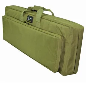 Double Discreet Square Rifle Case - 38", Olive Drab