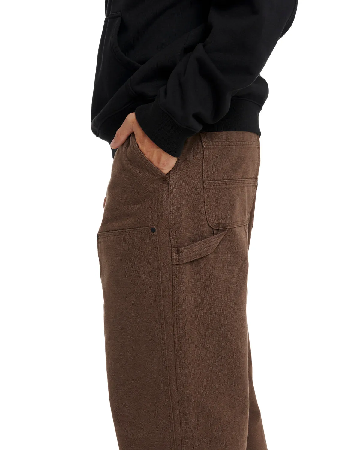 Double Knee Utility Pant - Brown