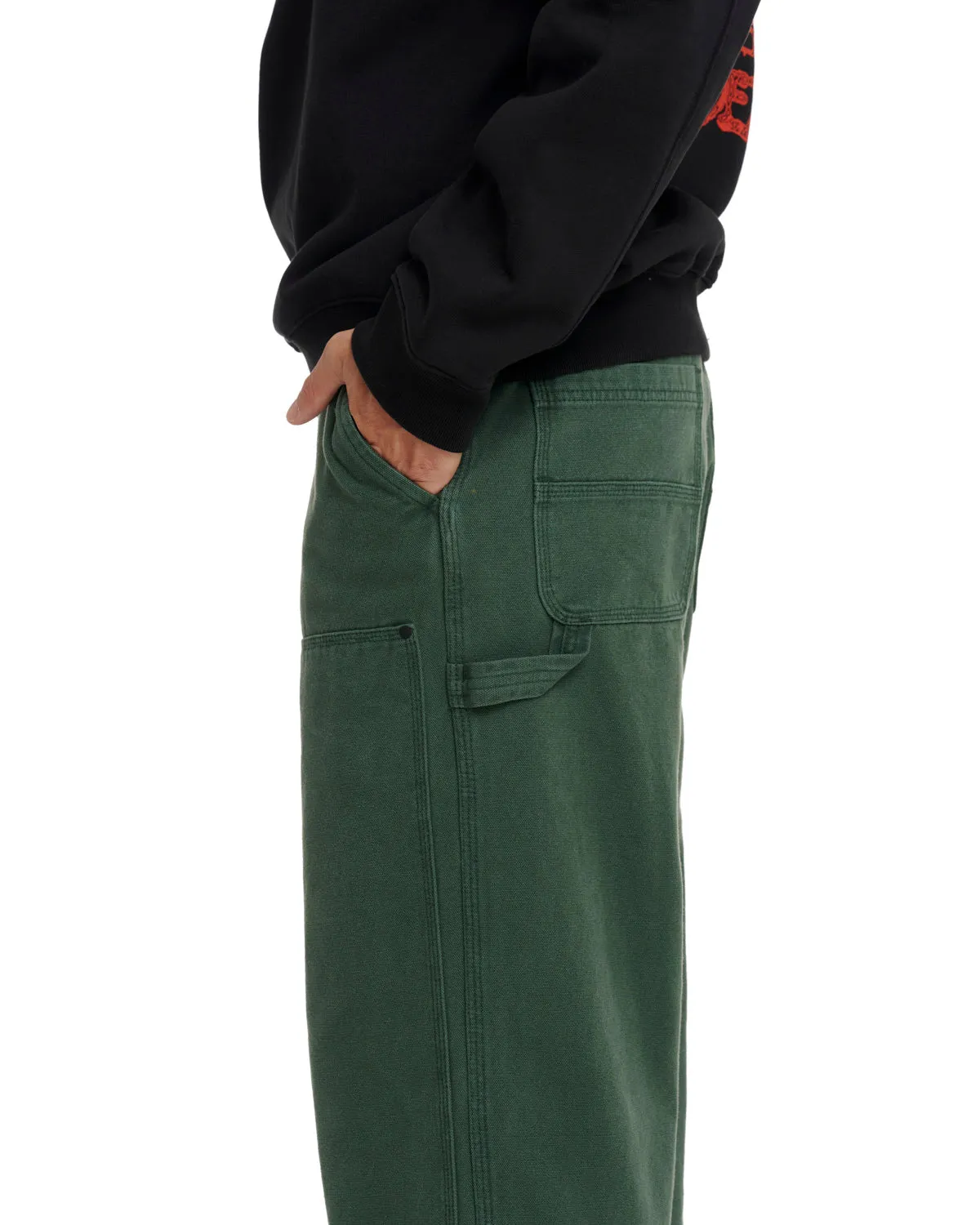 Double Knee Utility Pant - Putty Green