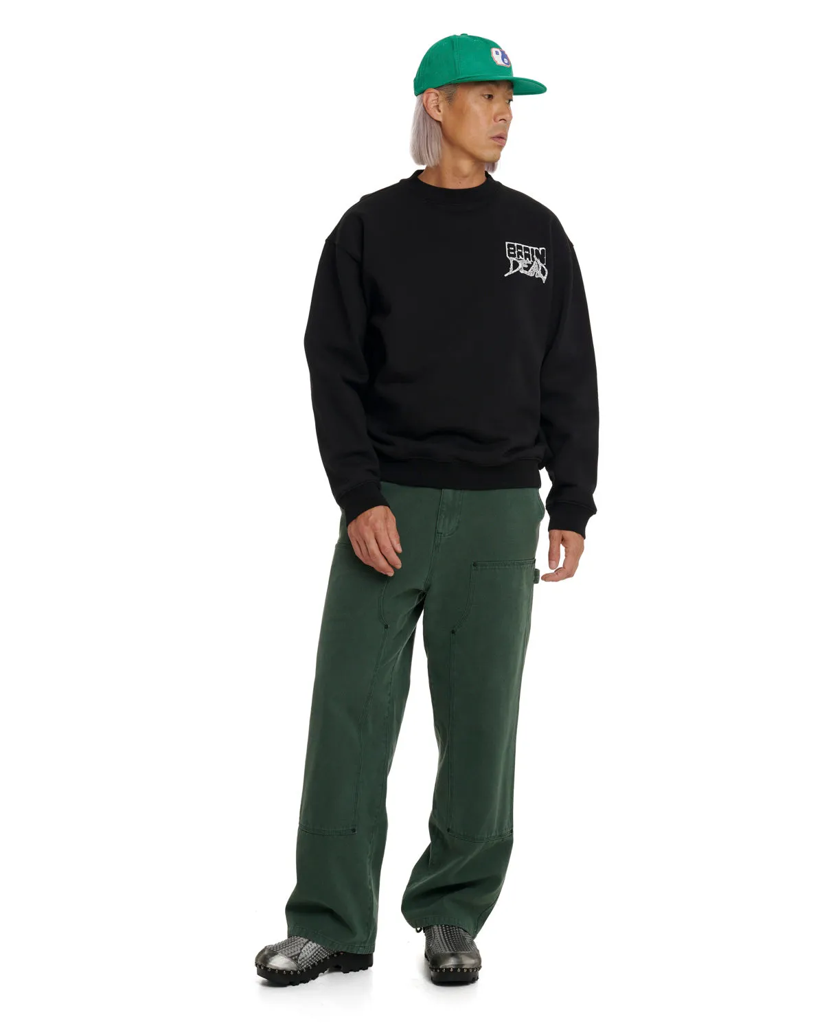 Double Knee Utility Pant - Putty Green