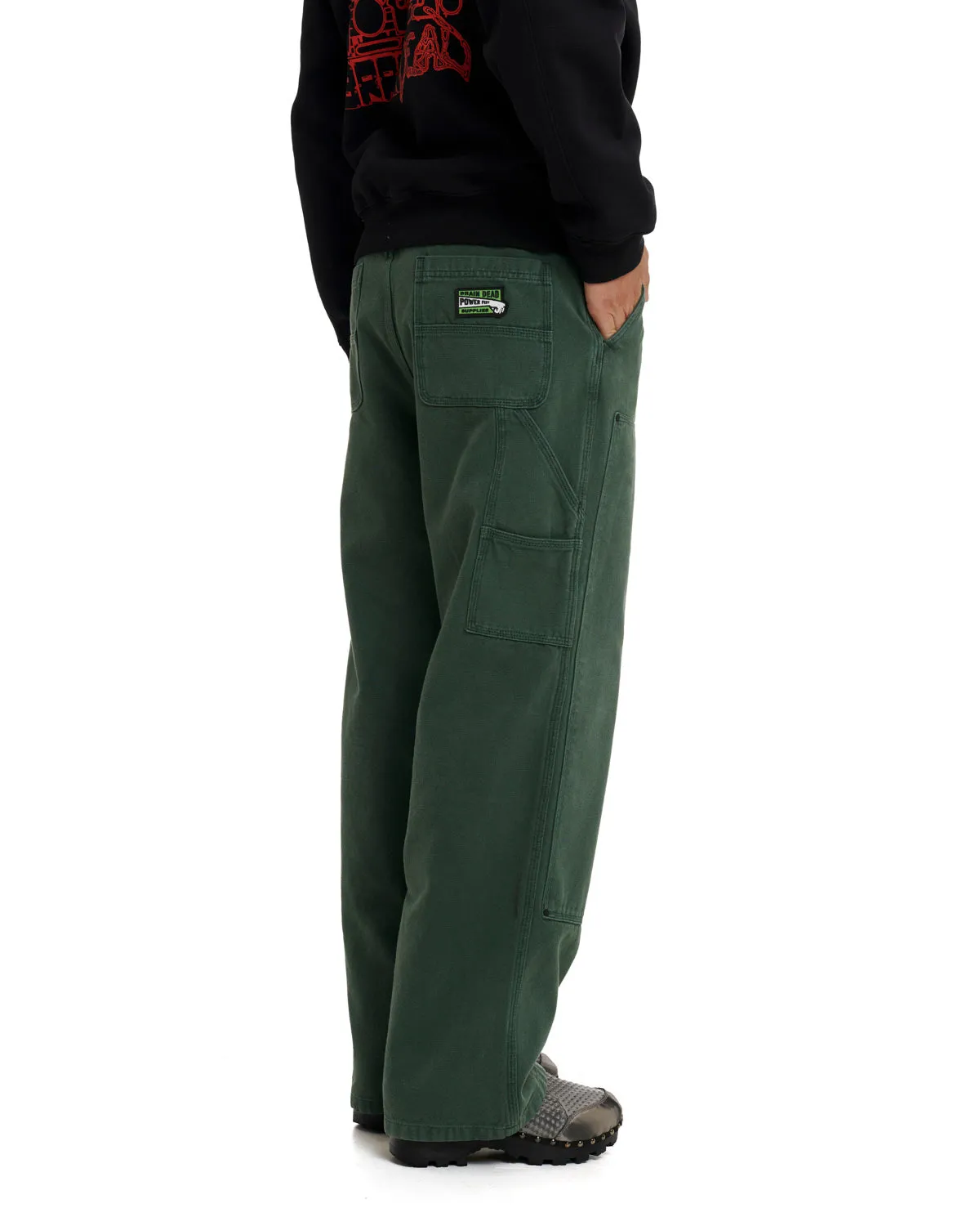 Double Knee Utility Pant - Putty Green