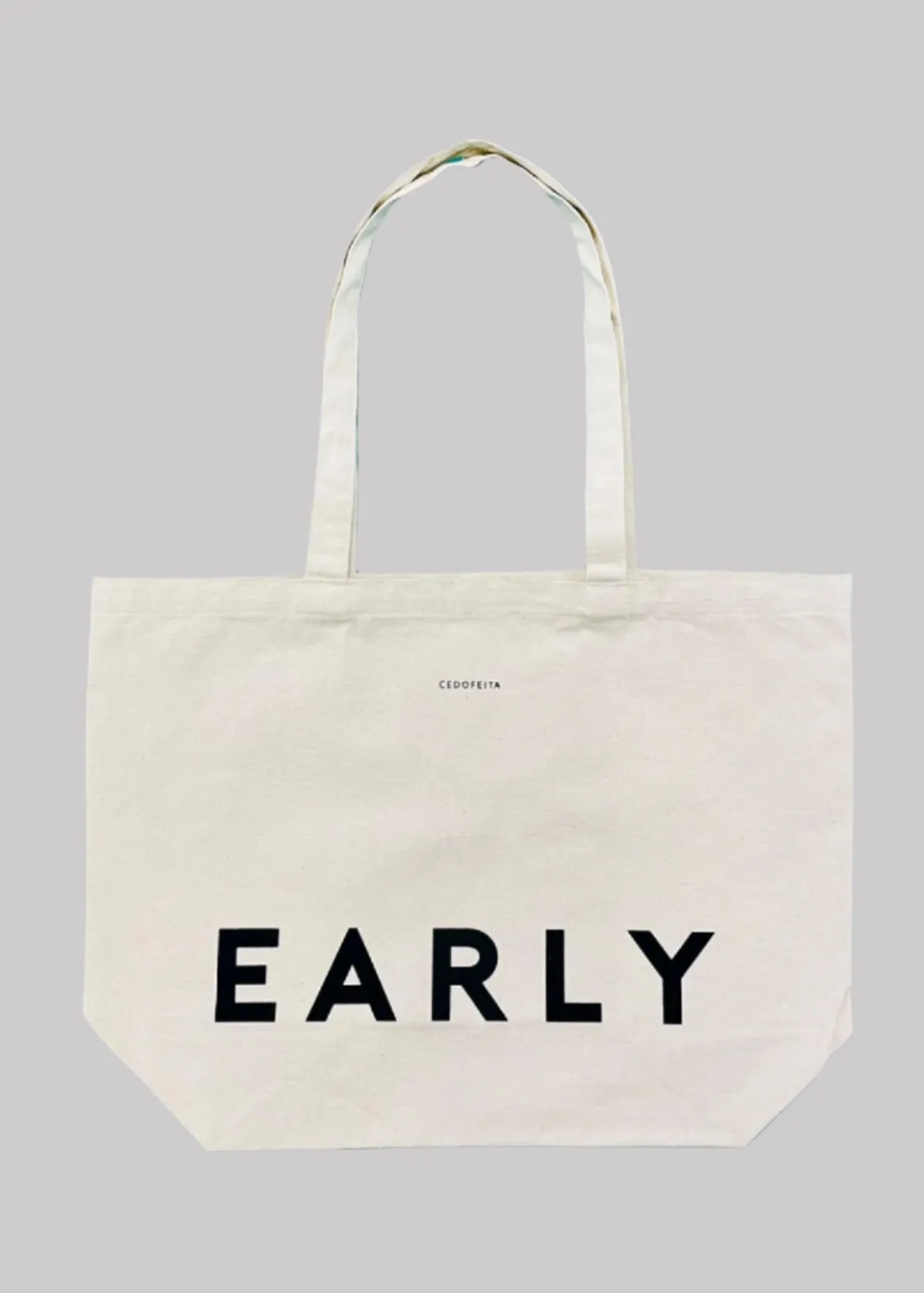 EARLY Tote Bag — ECRU