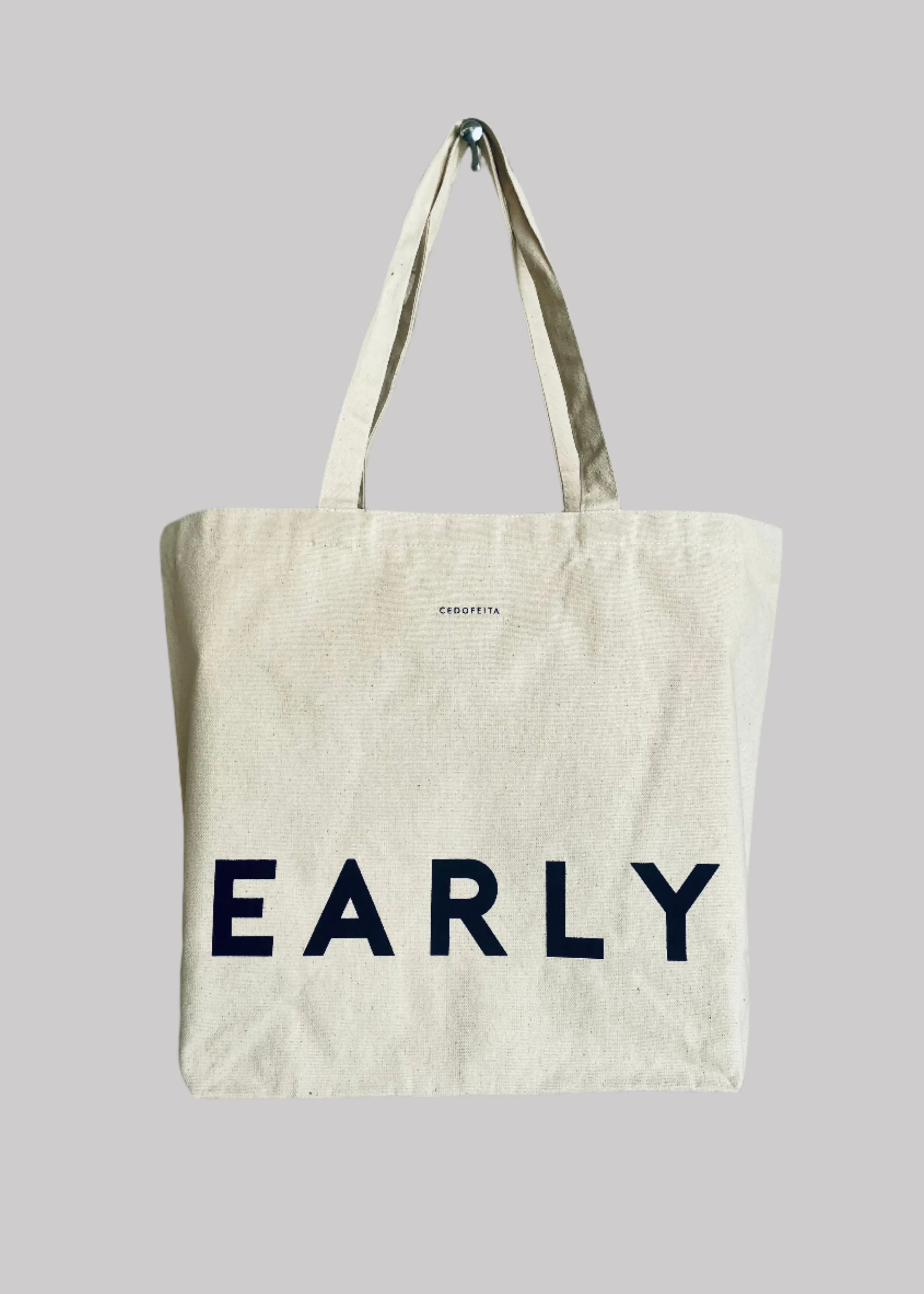 EARLY Tote Bag — ECRU