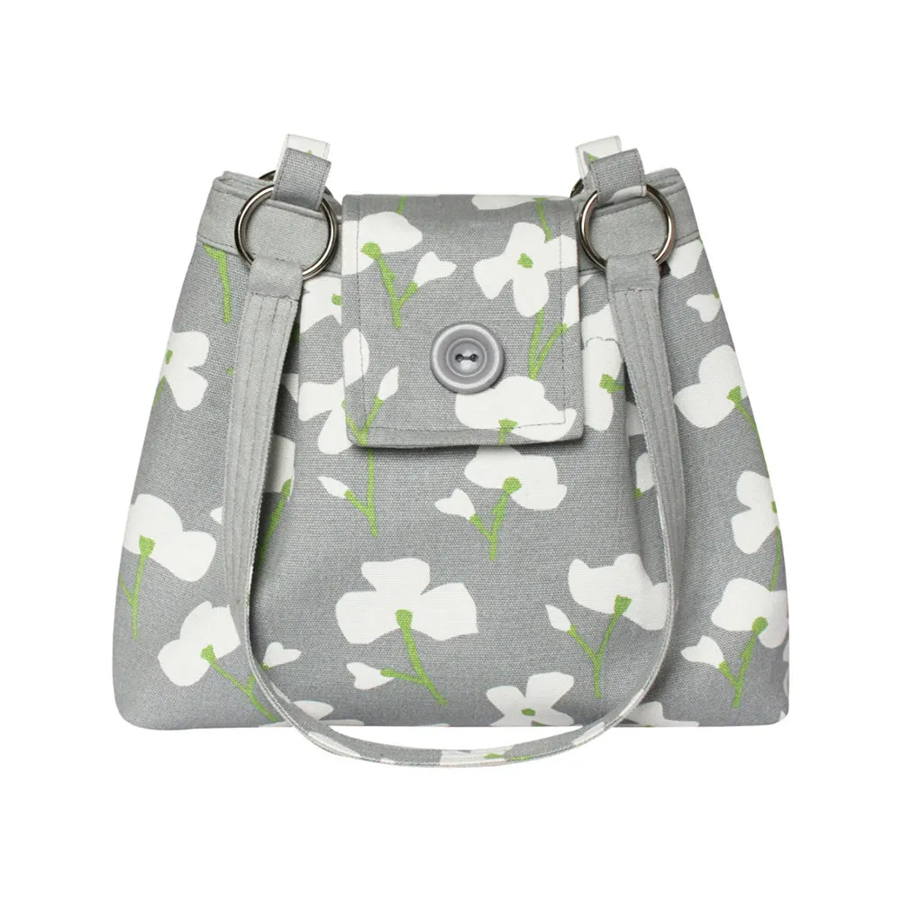 Earth Squared Spring Blossom Canvas Ava Bag