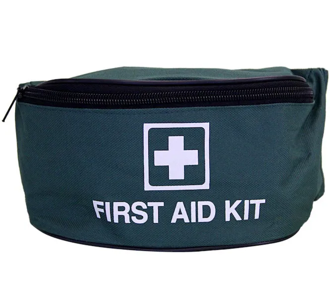 Empty First Aid Bumbag - Green (1)