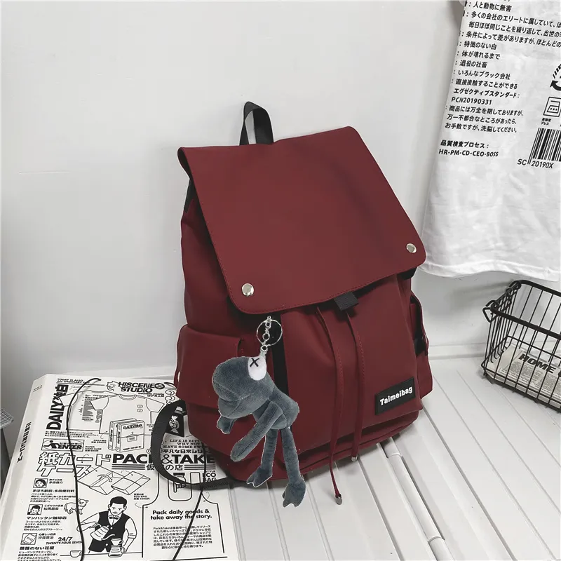 endy Large Capacity Backpack - Stylish School & Travel Bag