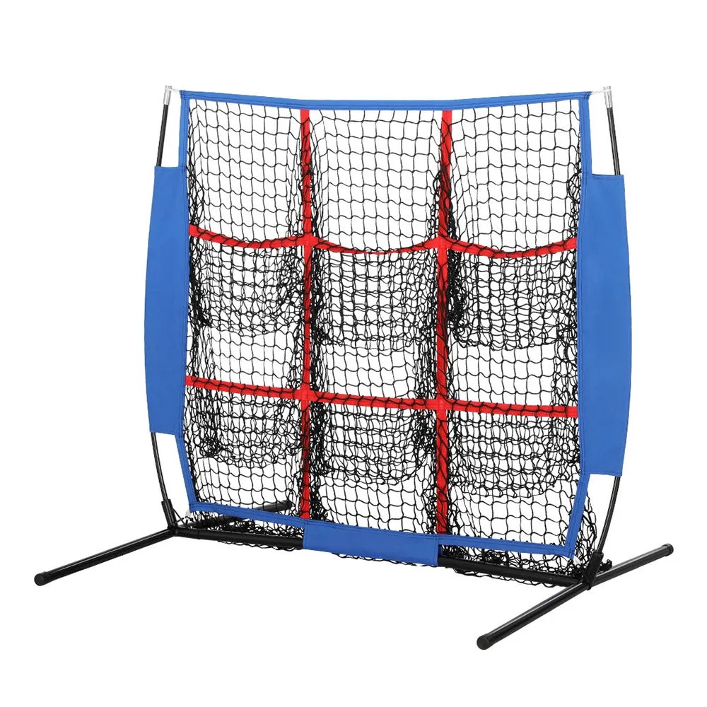 Everfit Soccer Net Baseball Pitching Football Goal Training Aid 9 Target Zone