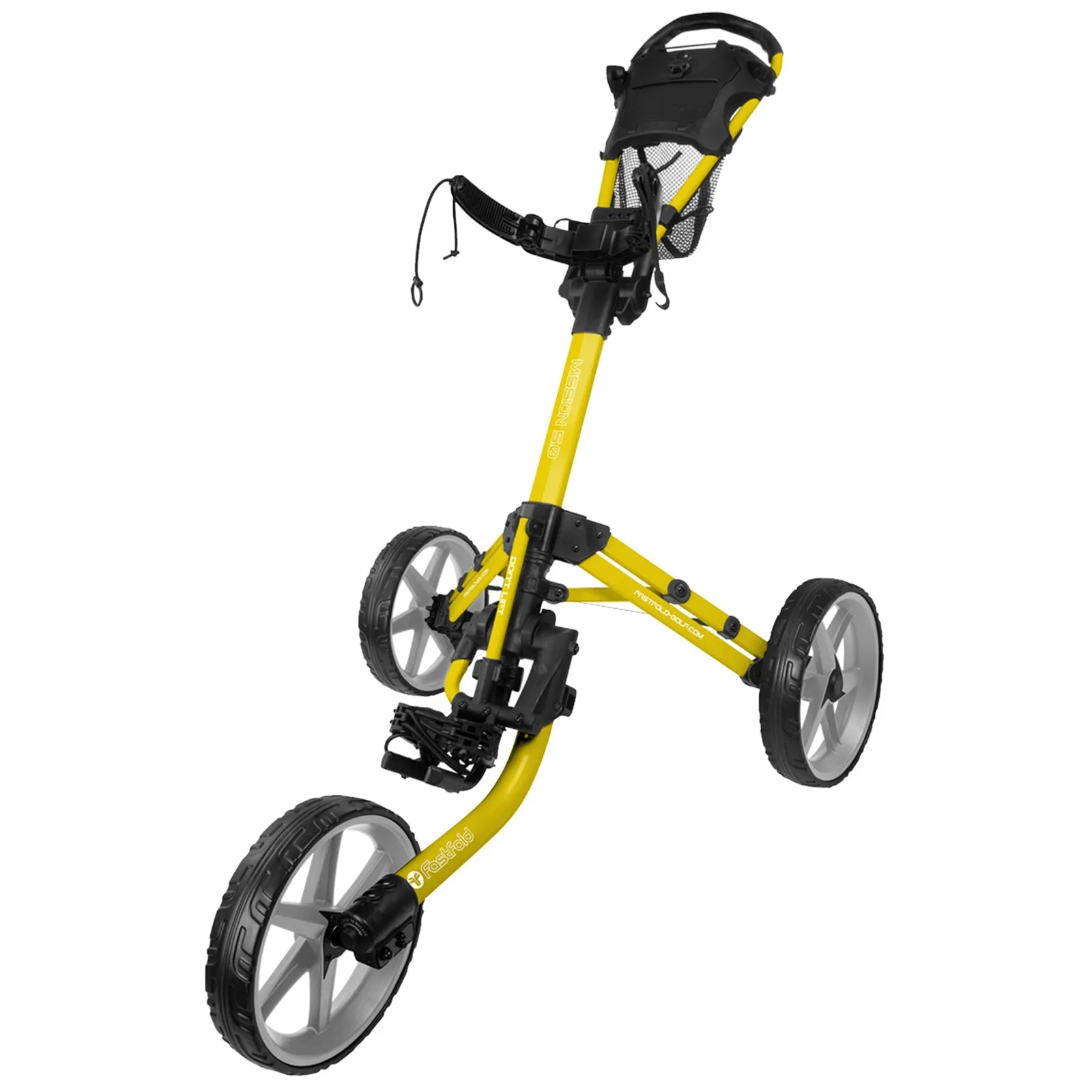 FastFold Mission 5.0 Trolley - Silver Wheels