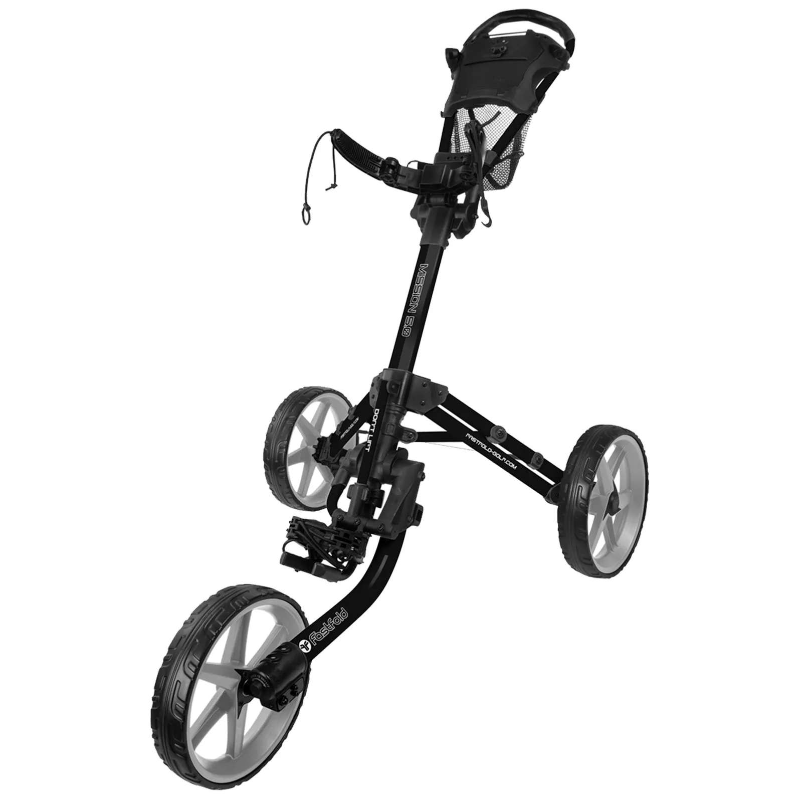 FastFold Mission 5.0 Trolley - Silver Wheels