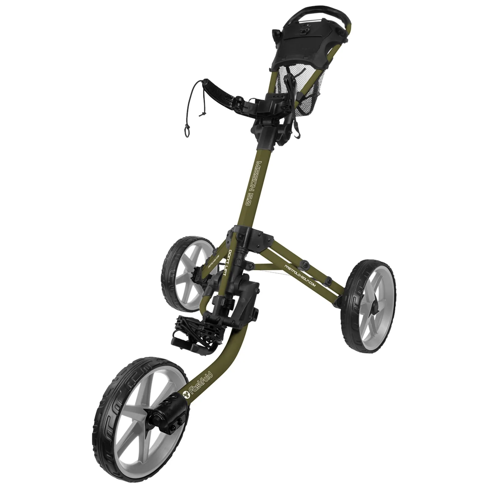 FastFold Mission 5.0 Trolley - Silver Wheels