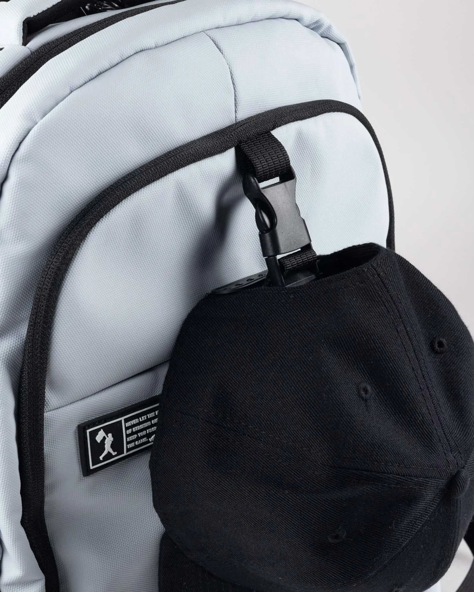 Flag Man No Fear Backpack - Ghost Grey