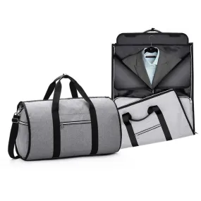 Foldable Men Duffle Bags with Suits Compartment