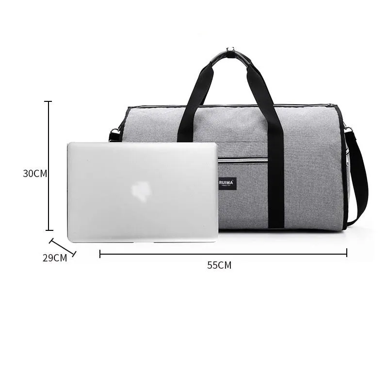 Foldable Men Duffle Bags with Suits Compartment