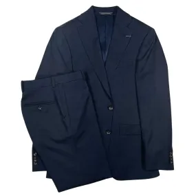 French Navy KIN Two Button Wool Suit