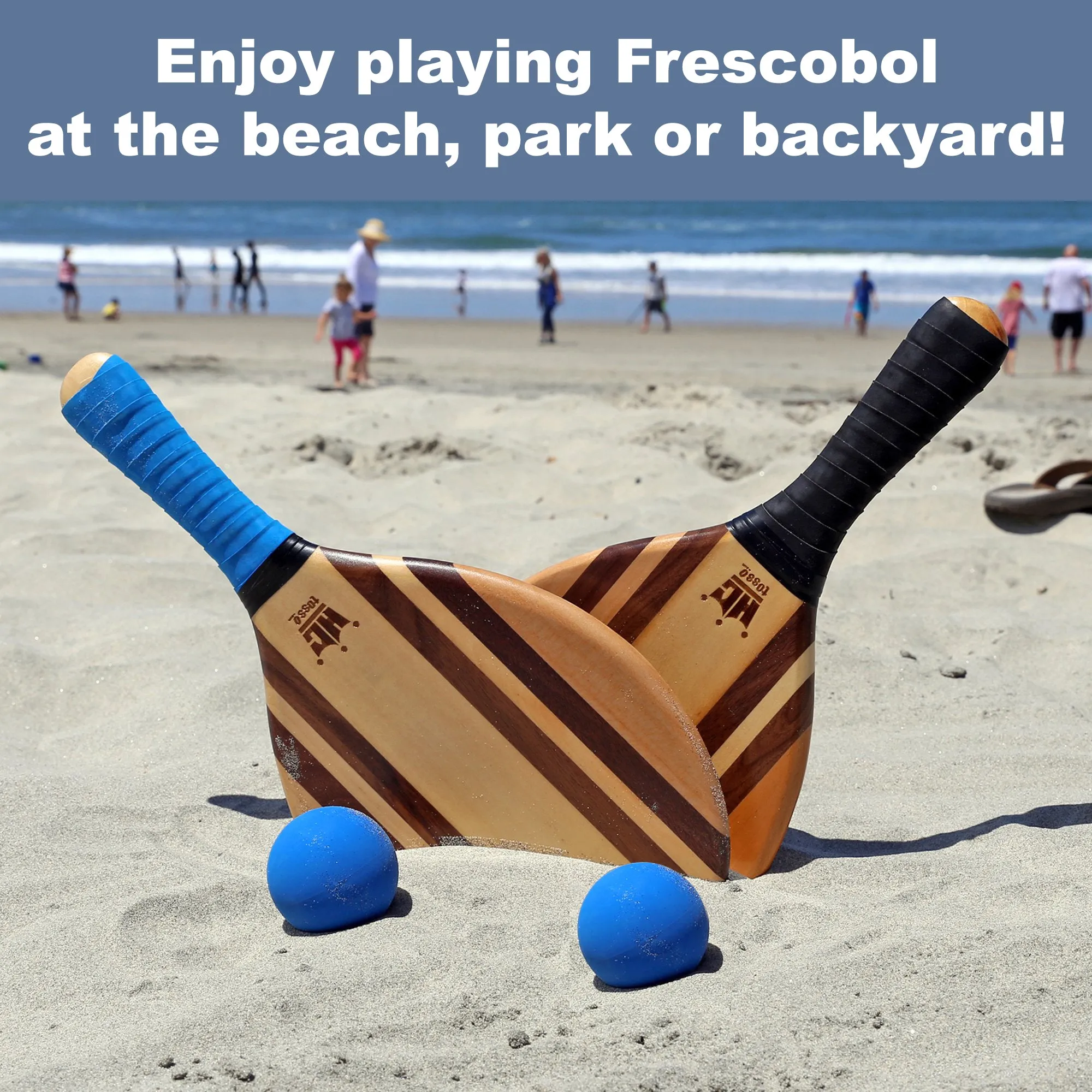 Frescobol Beach Paddle Set