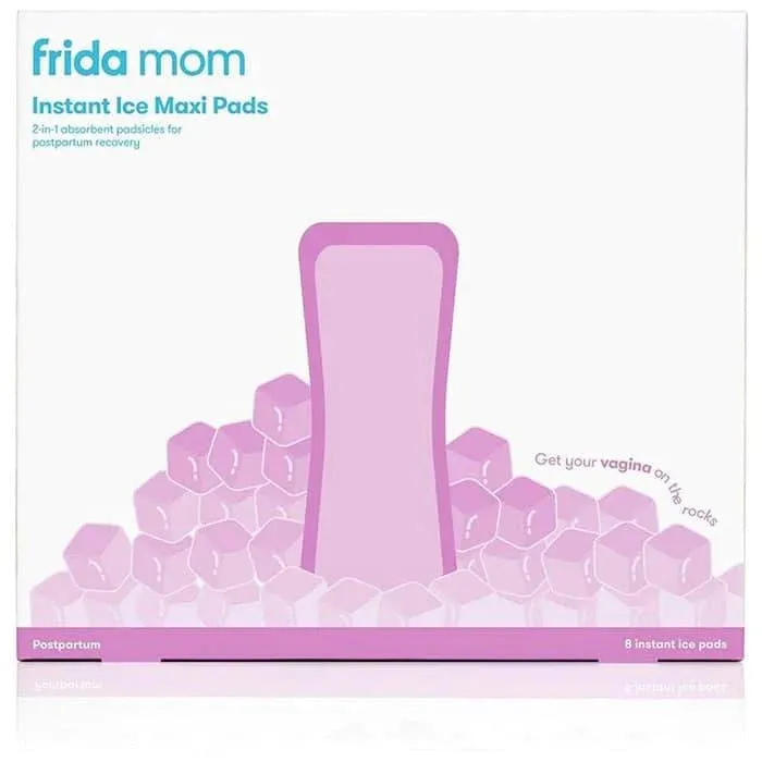 Frida Baby 2-in-1 Postpartum Instant Ice Maxi Pads - 8 Pack