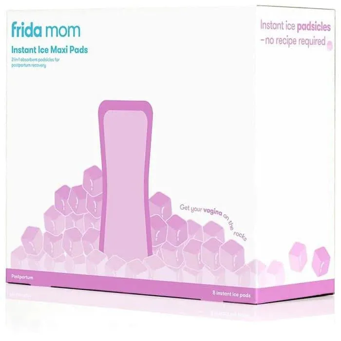 Frida Baby 2-in-1 Postpartum Instant Ice Maxi Pads - 8 Pack