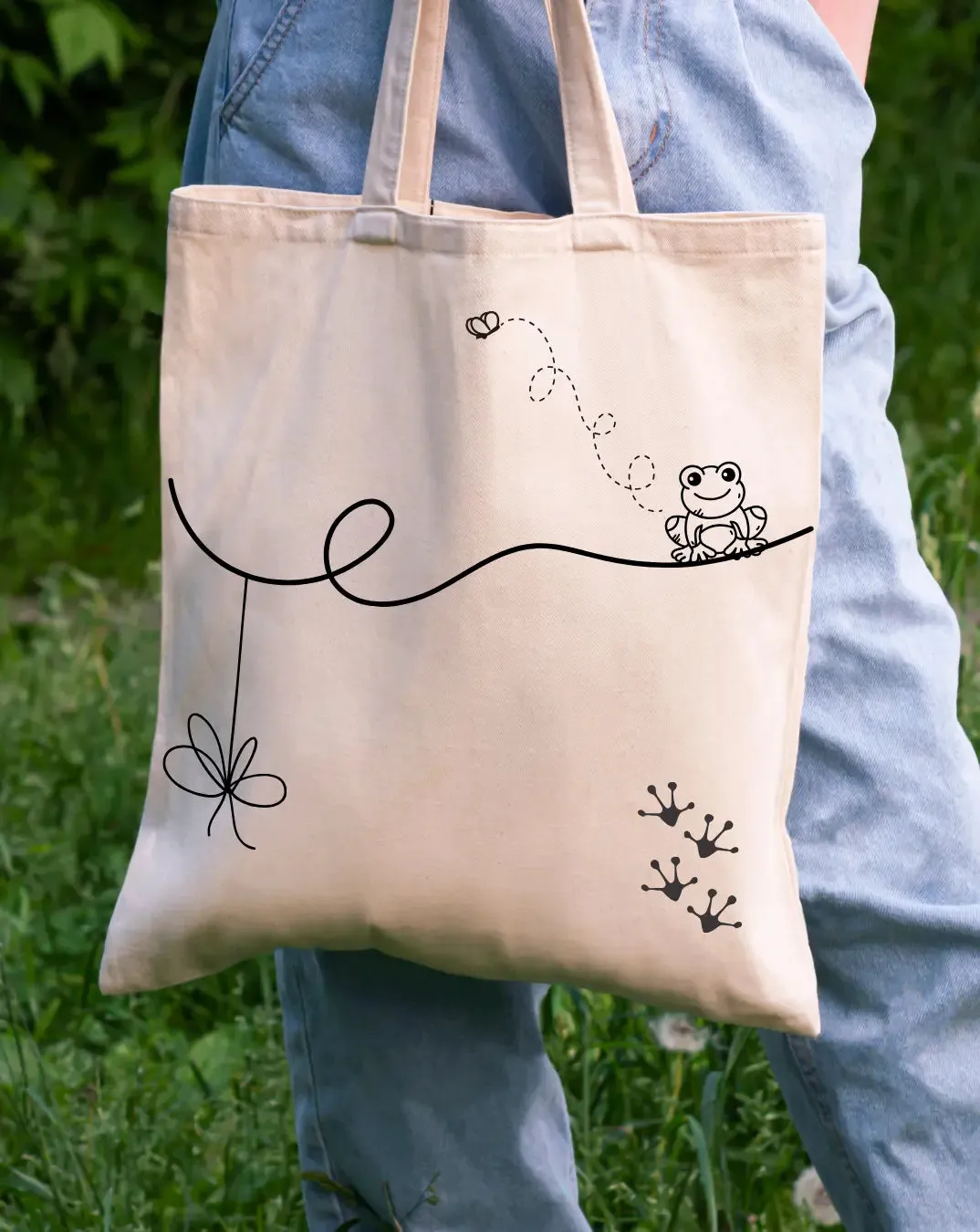 Frog Daily Thaila -  Canvas Reusable Bags