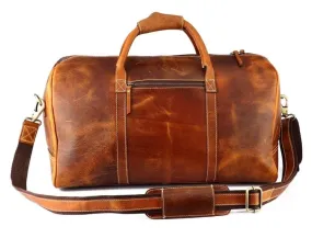 Full Grain Leather Duffle Bag