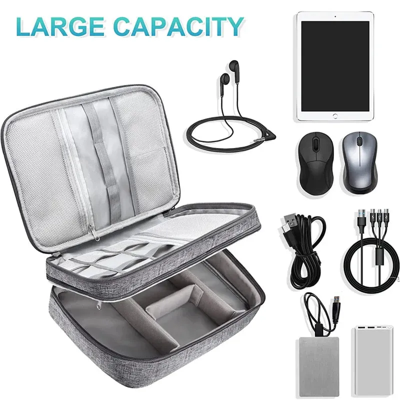 Funki Buys | Bags | Cable Storage Bag | Large Cable Organizer