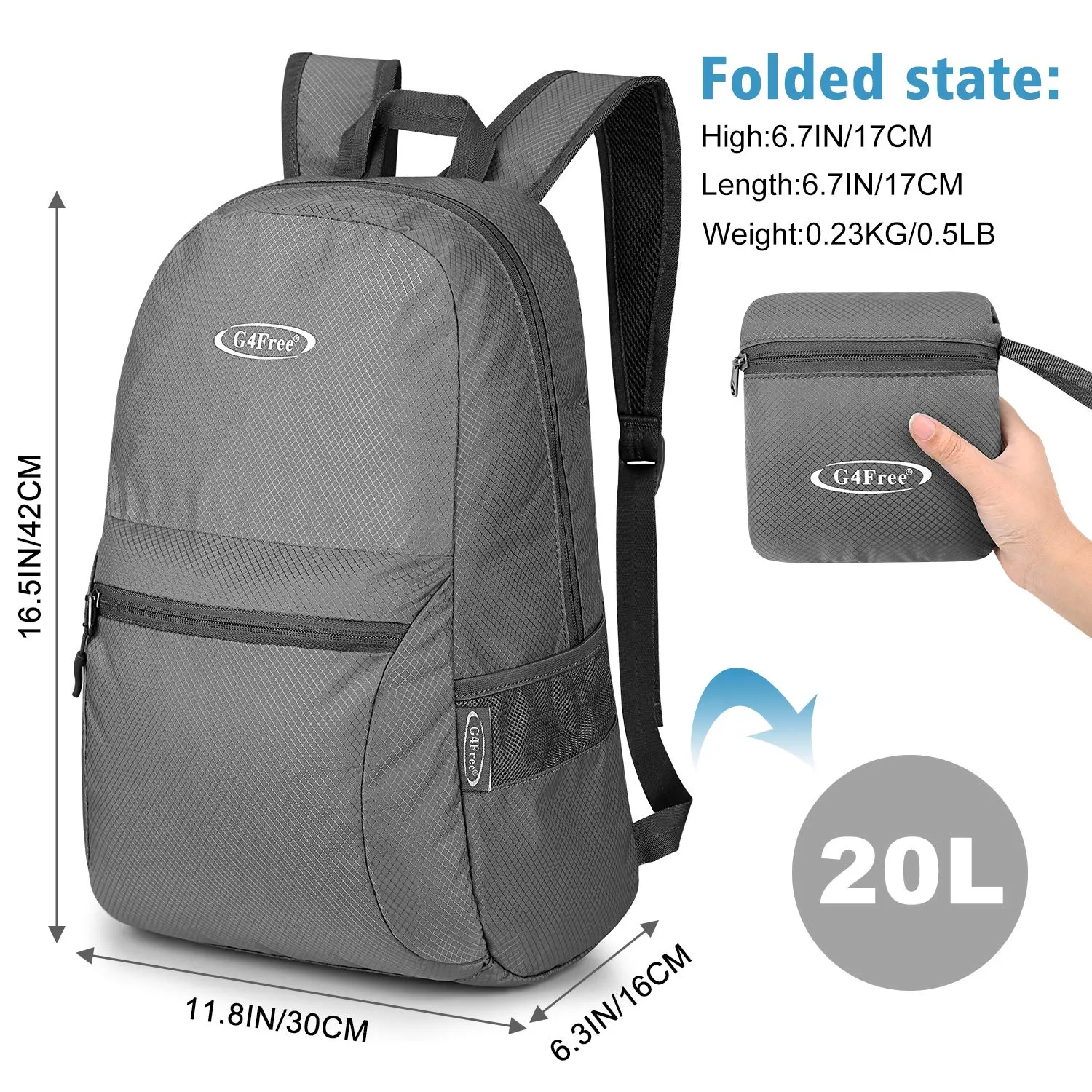 G4Free Daypack Backpacks